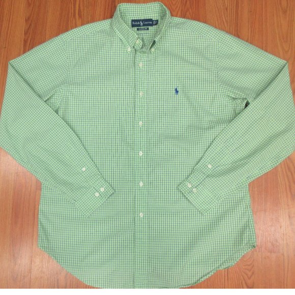 POLO RALPH LAUREN CLASSIC FIT 100% COTTON SHIRT